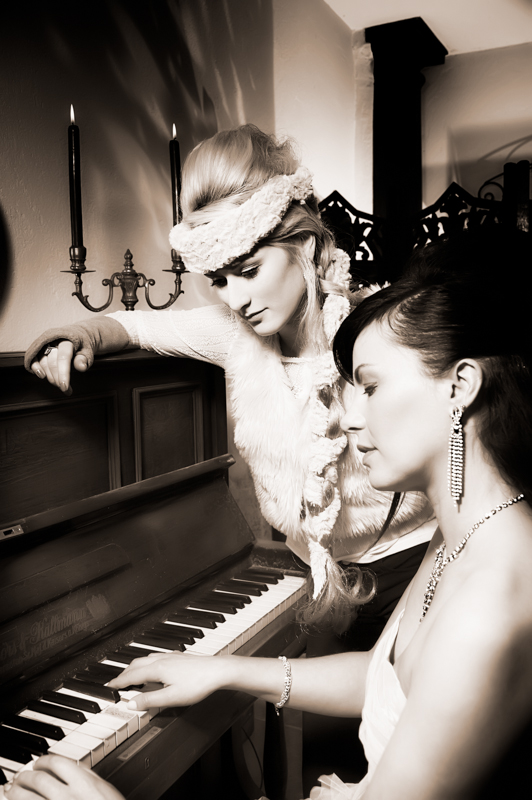 belles au piano